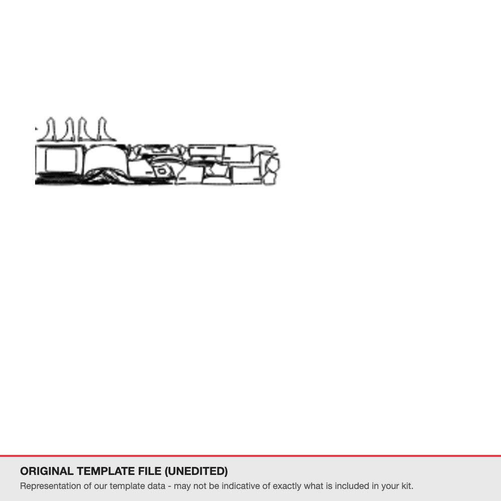Peugeot 3008 2023-2024 original template file