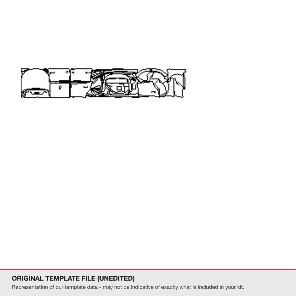 Peugeot 408 GT 2024+ original template file