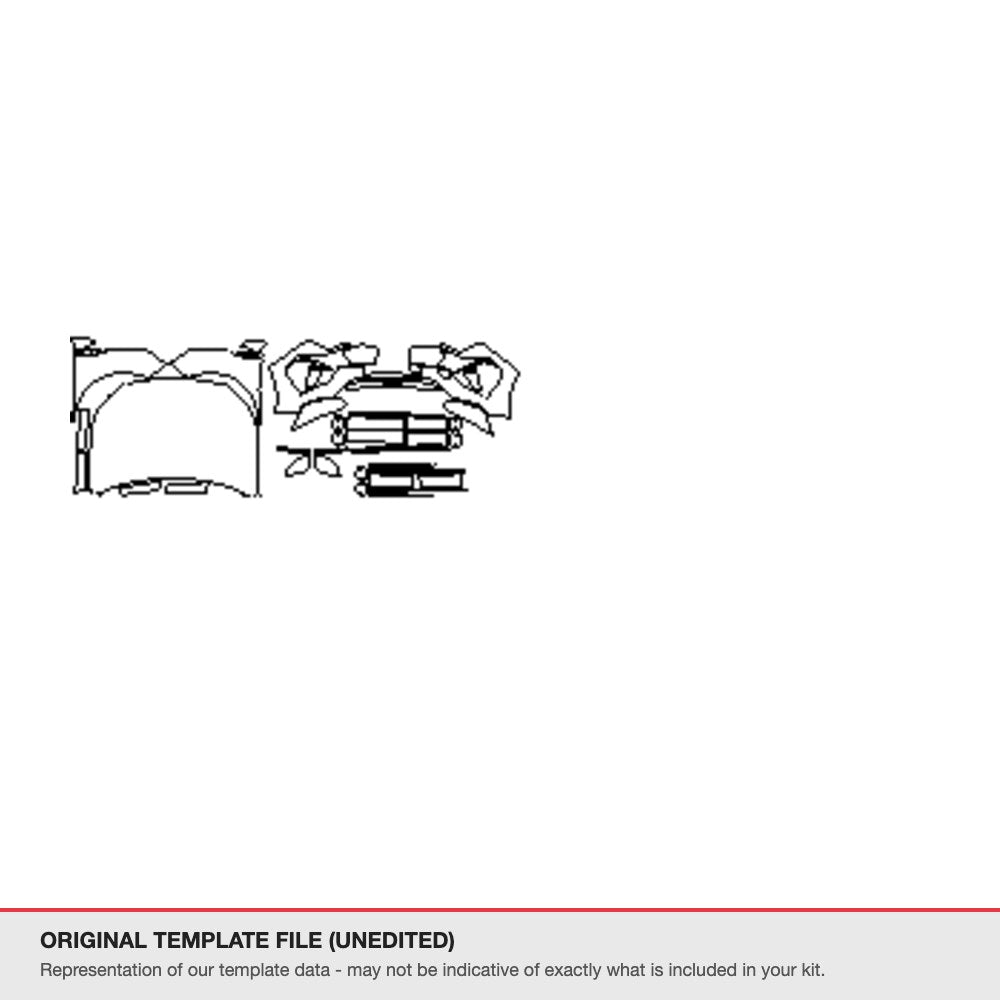 Peugeot 2008 GT 2024+ original template file