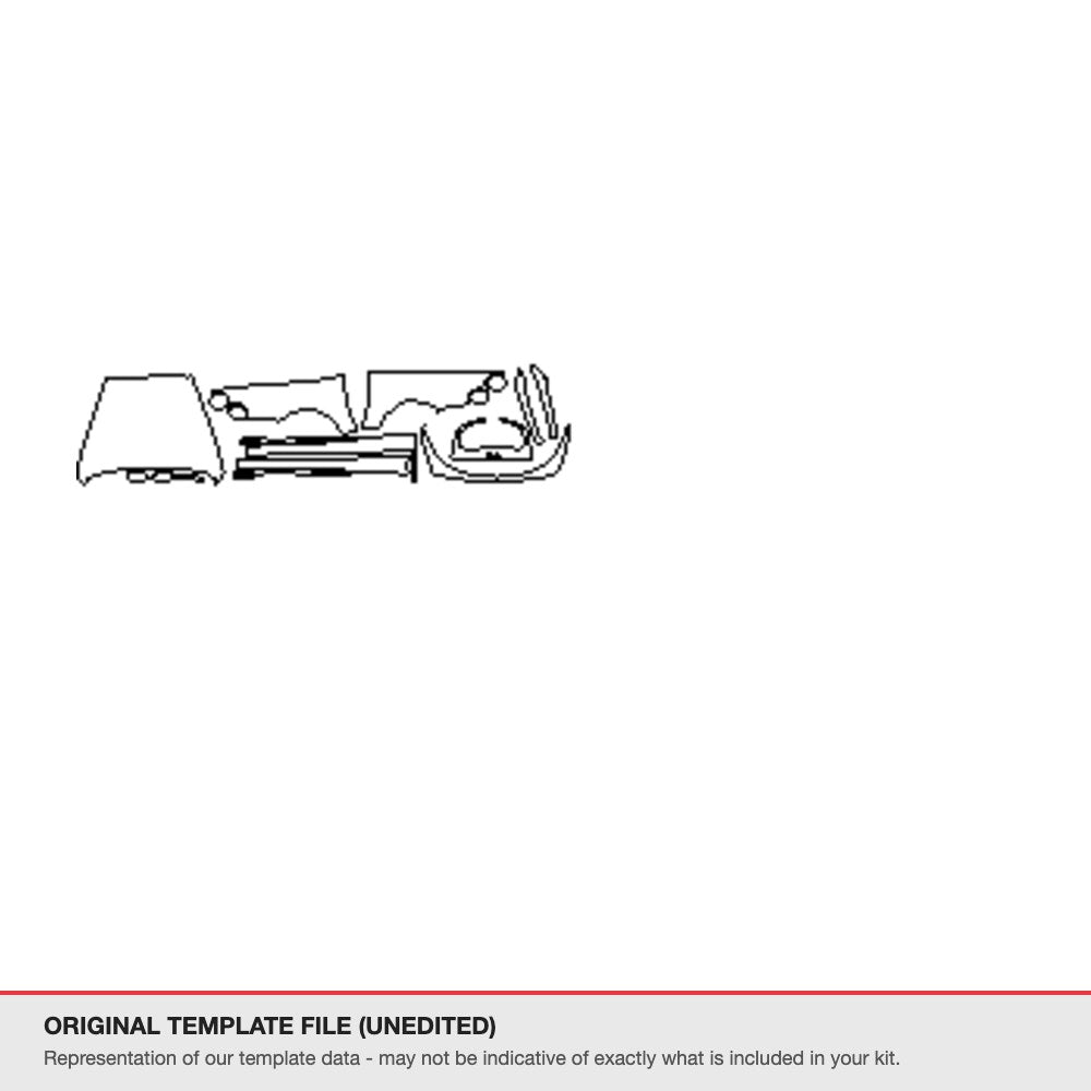 Bentley Continental 2007-2011 original template file