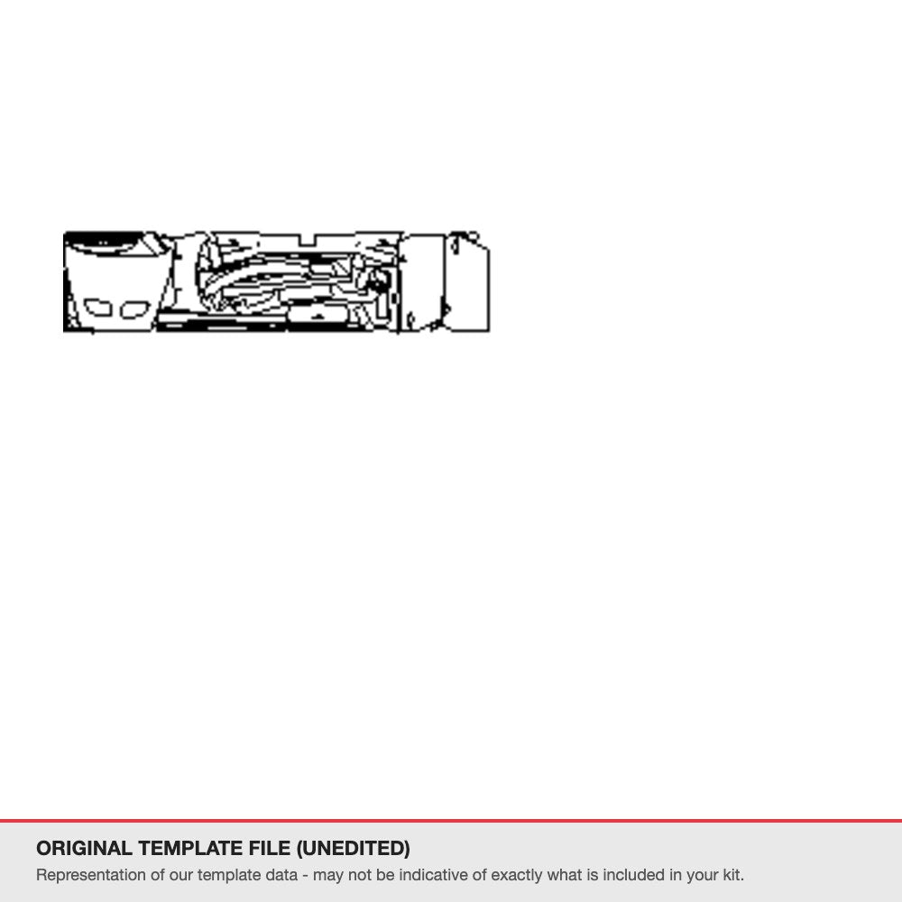 Bentley Continental 2015 original template file (template 2)