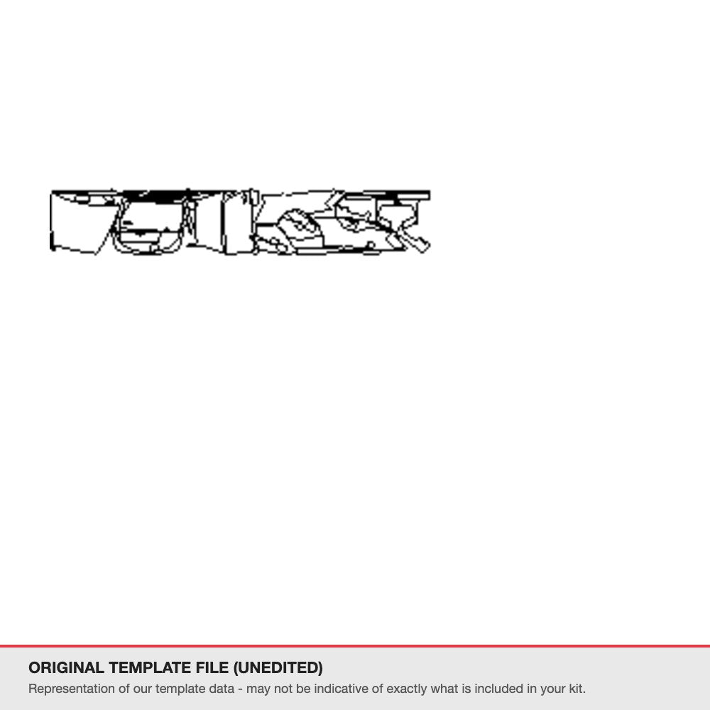 Bentley Continental 2015 original template file (template 3)