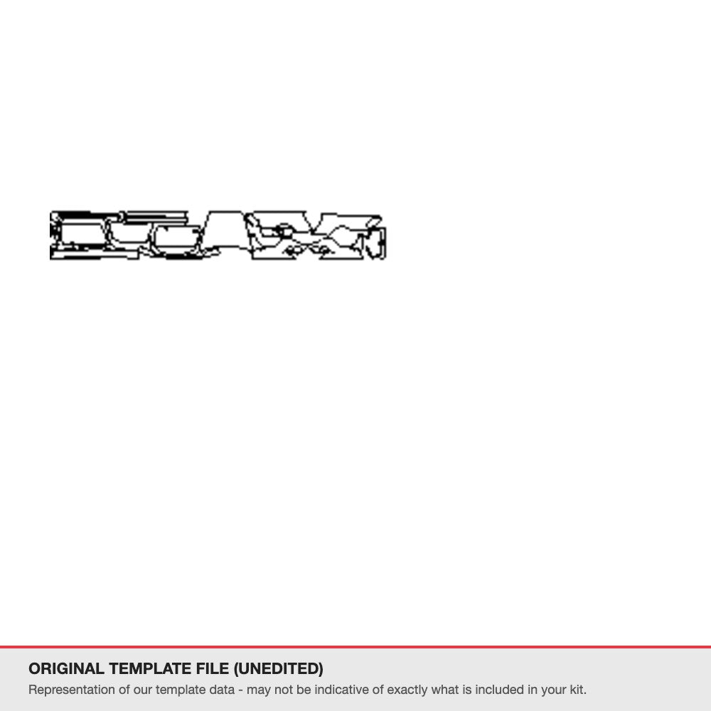 Bentley Continental 2016 original template file (template 1)