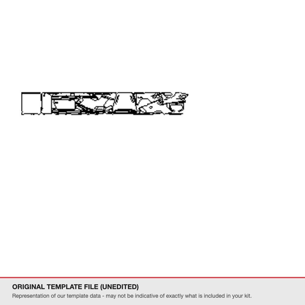 Bentley Continental 2018 original template file (template 2)