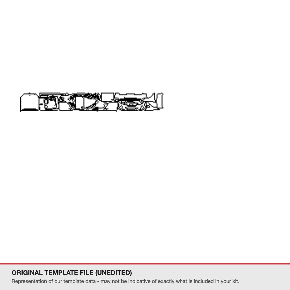 BMW i3 2022+ original template file