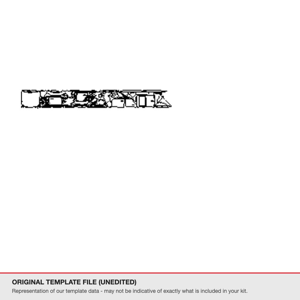 BMW i4 2022+ original template file (template 1)