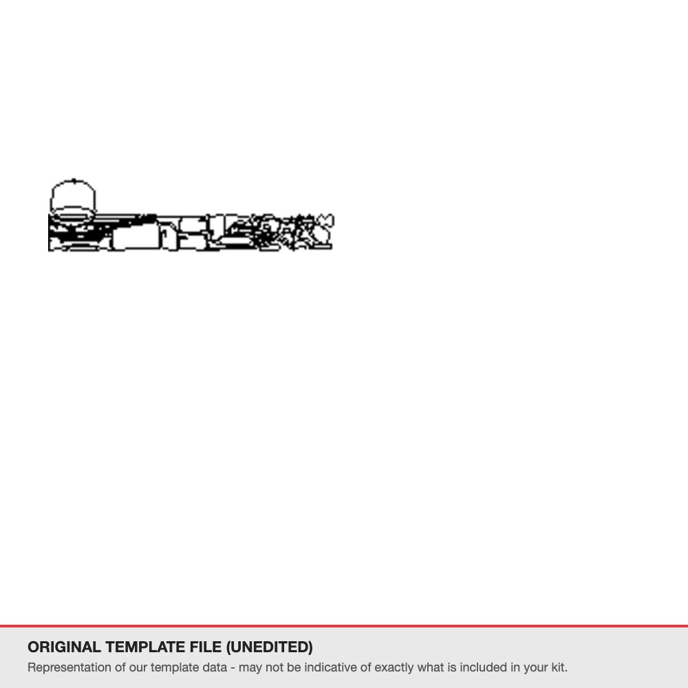 BMW iX 2026+ original template file (template 1)