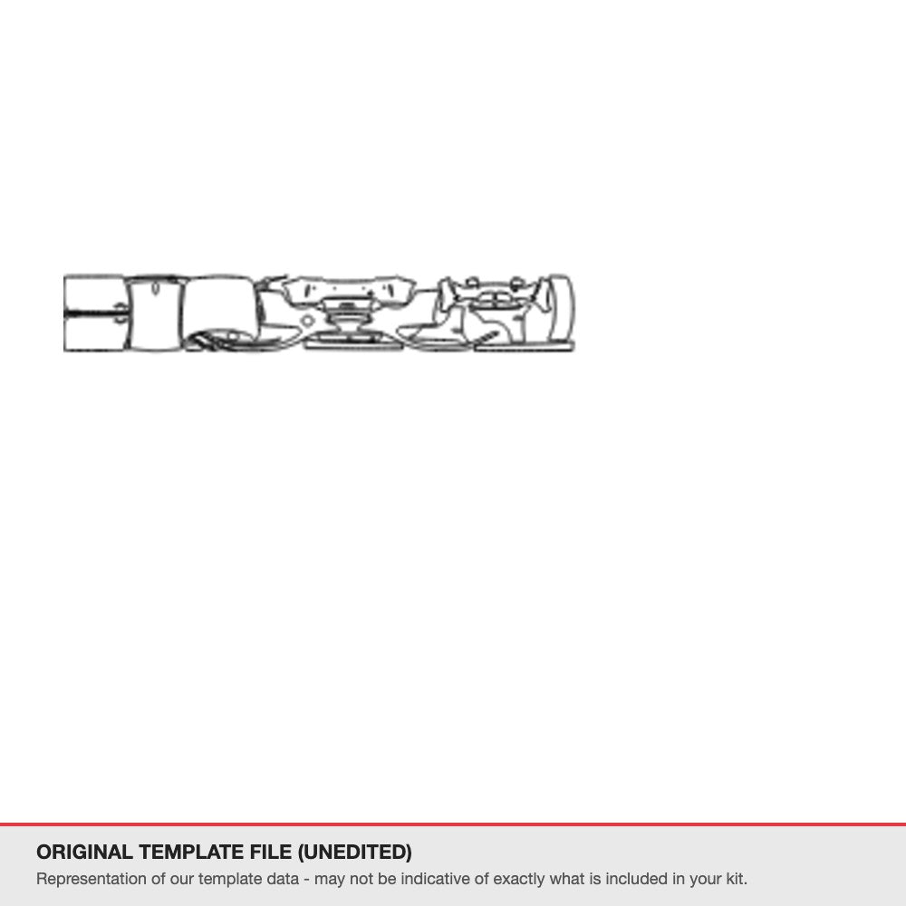 BMW M2 Coupe 2017-2022 original template file