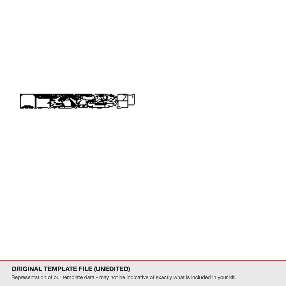 BMW M3 2021+ original template file