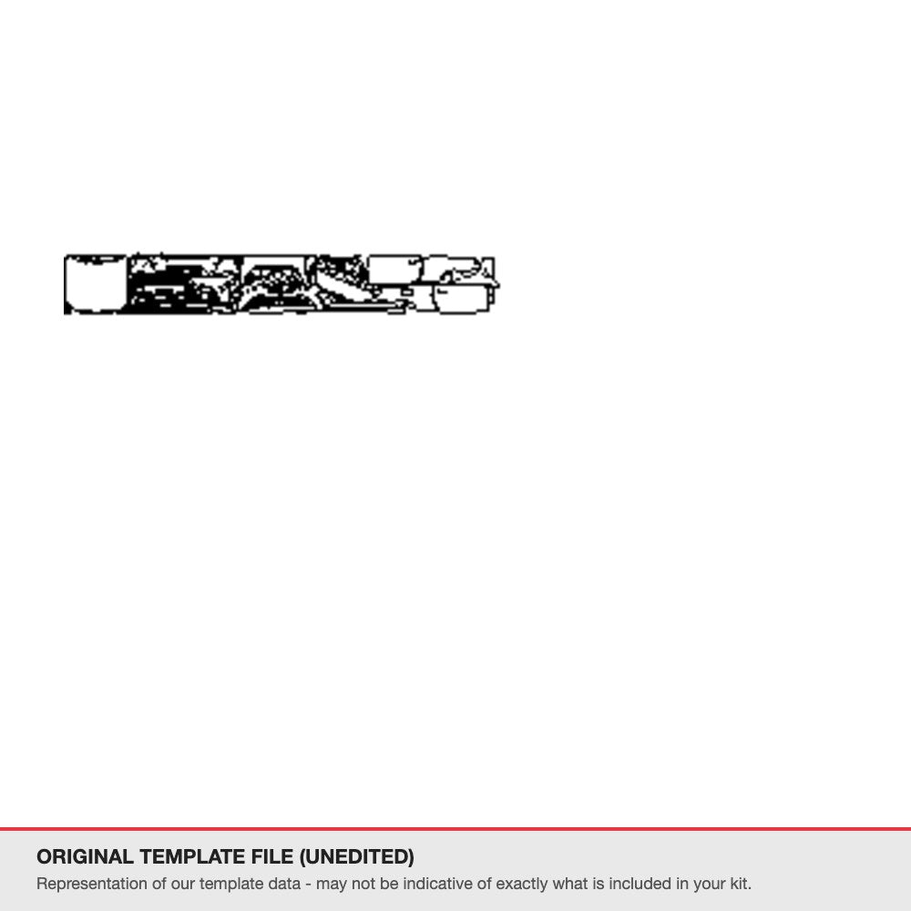 BMW M4 Roadster 2022+ original template file