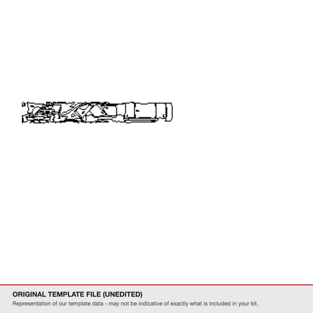 BMW M5 2018-2020 original template file