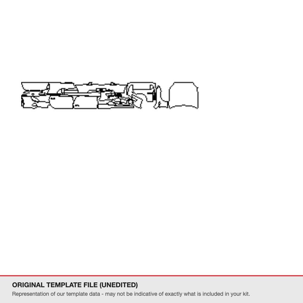 BMW M6 Roadster 2015+ original template file