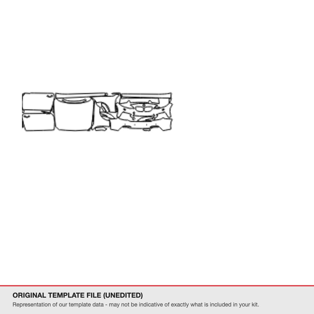 BMW 2 Series Convertible 2017 original template file