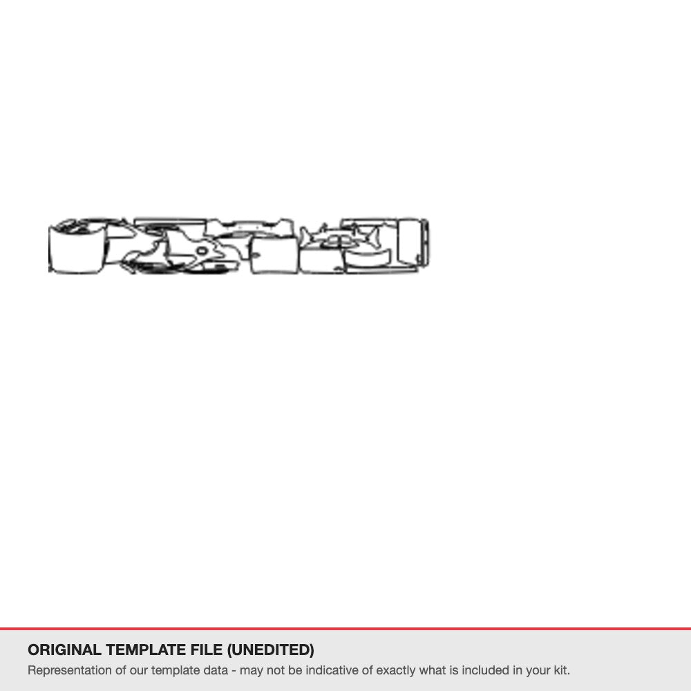 BMW 2 Series Coupe 2017 original template file (template 2)