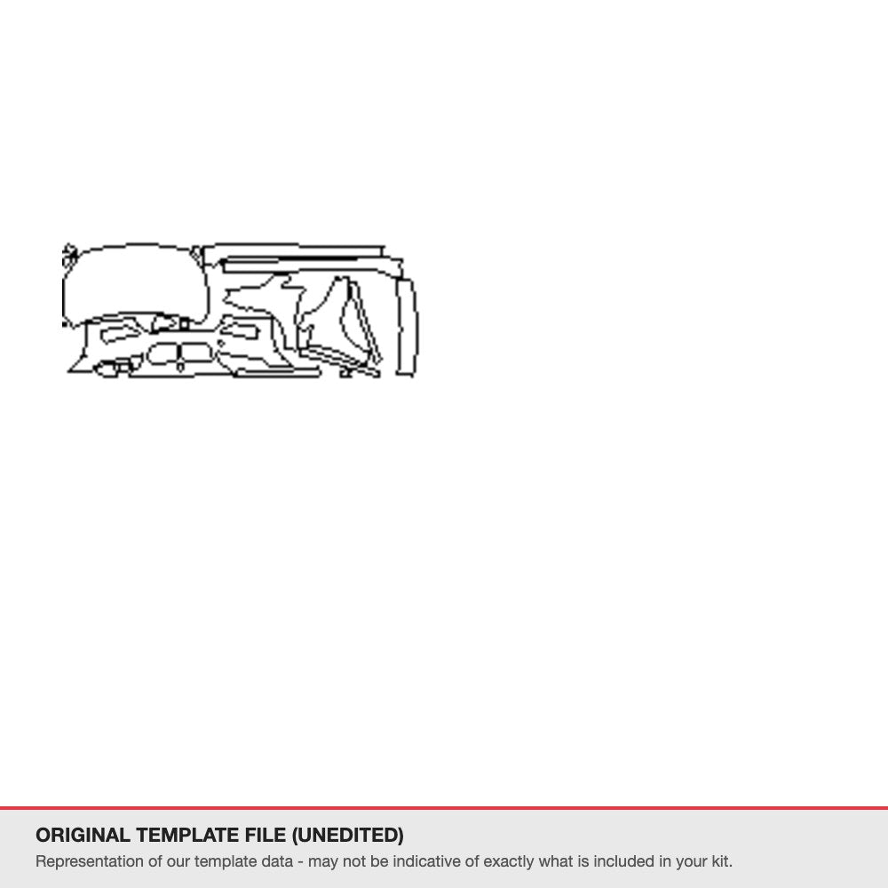 BMW 2 Series Sedan 2015-2019 original template file