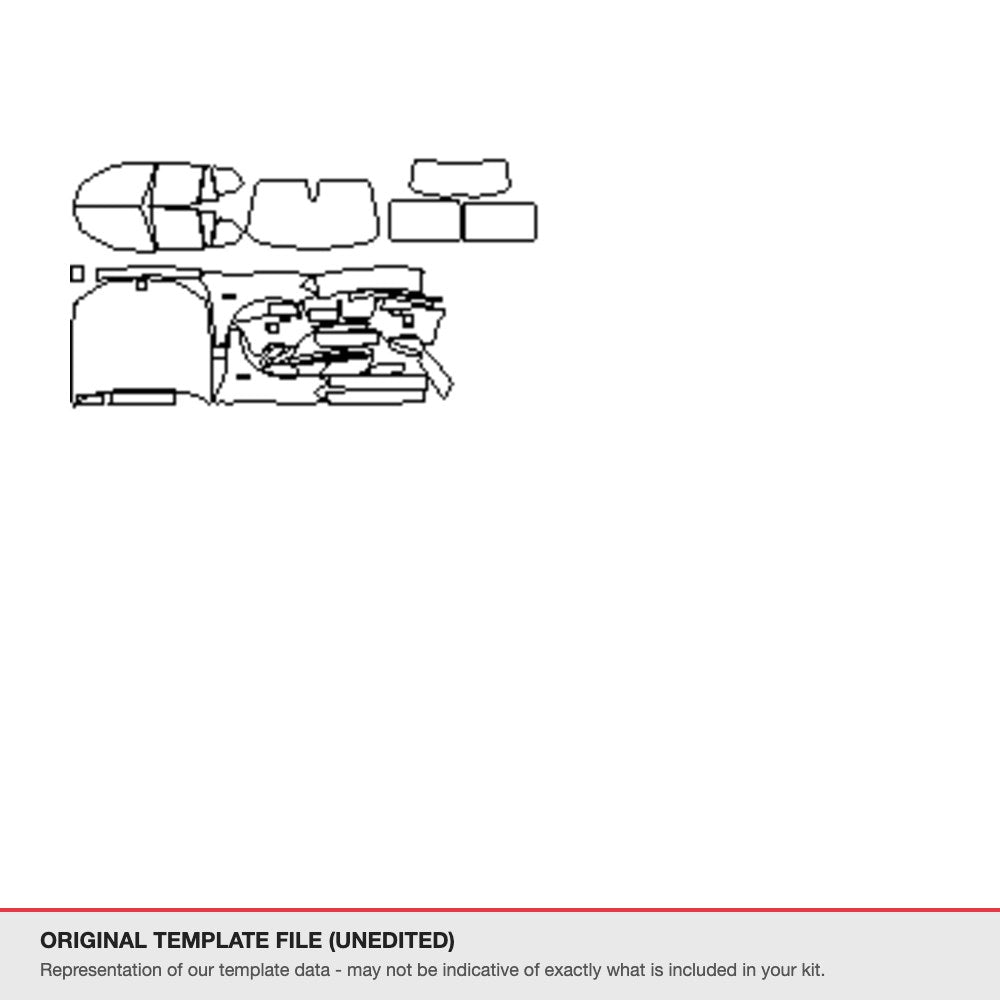 BMW X3 2014 original template file