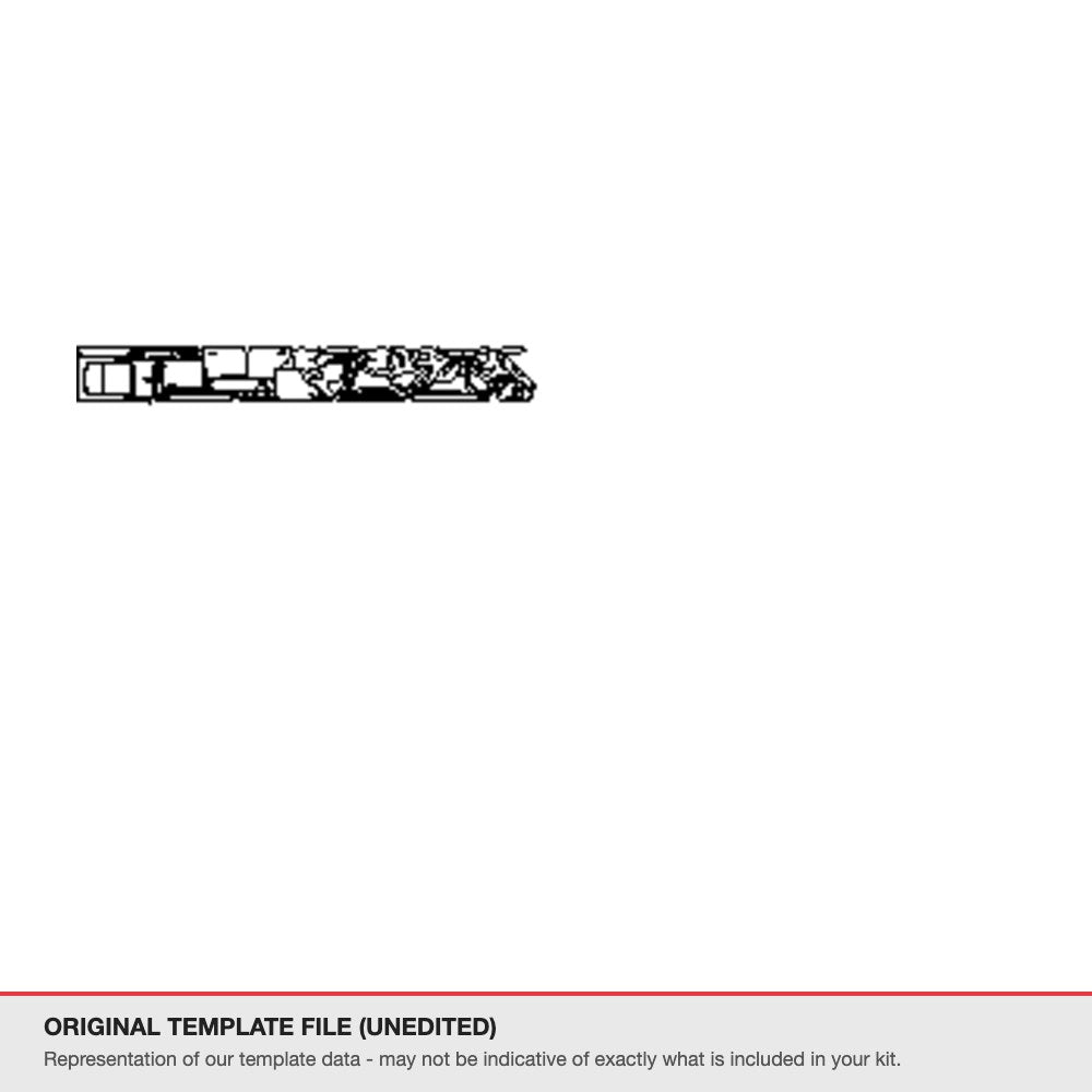 BMW X5 2023-2026 original template file (template 1)