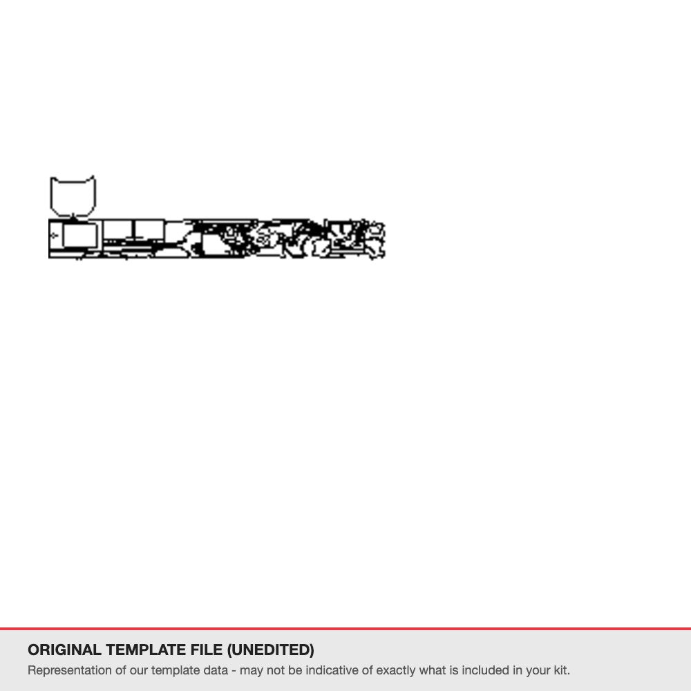 BMW X5 M 2023+ original template file
