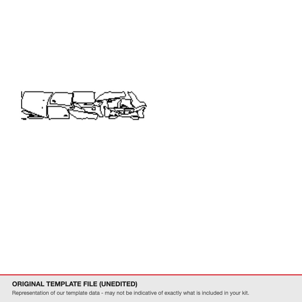BMW Z4 2009-2014 original template file