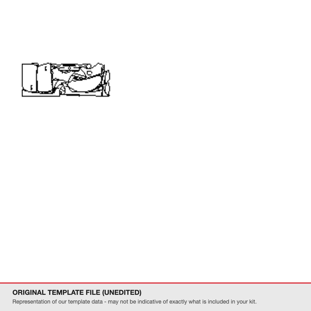 BMW Z4 2019+ original template file (template 2)