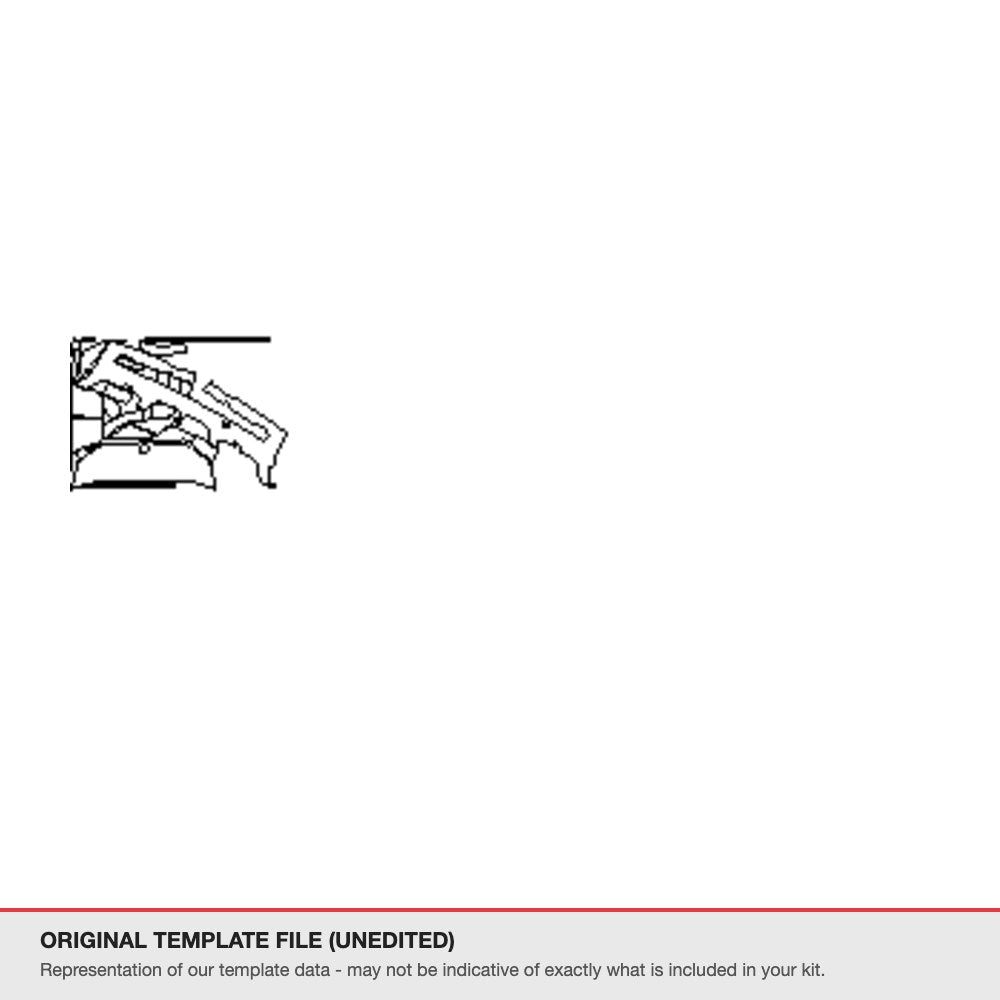 BMW 3 Series 2008-2009 original template file
