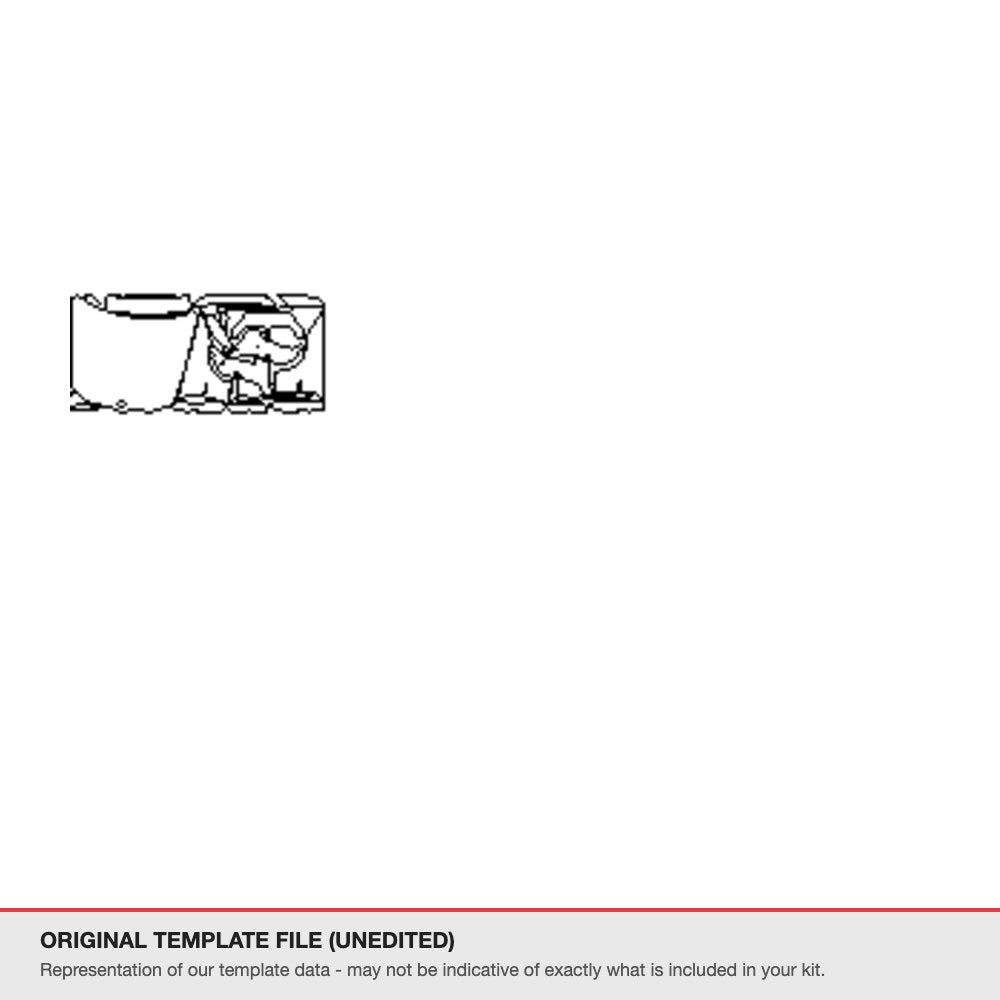 BMW 3 Series 2010-2013 original template file