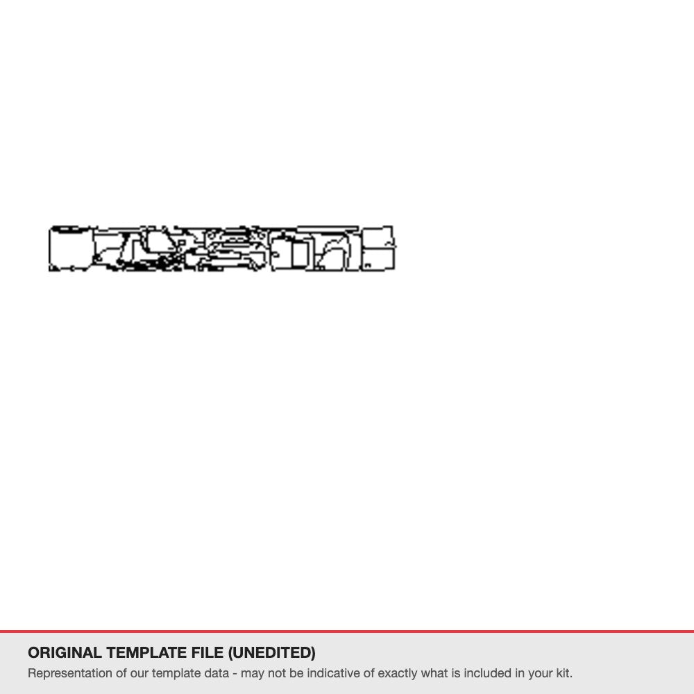 BMW 3 Series 2023-2024 original template file (template 2)