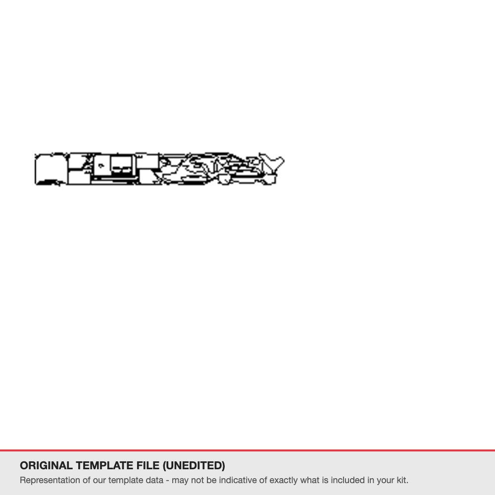 BMW 3 Series Touring 2022-2023 original template file