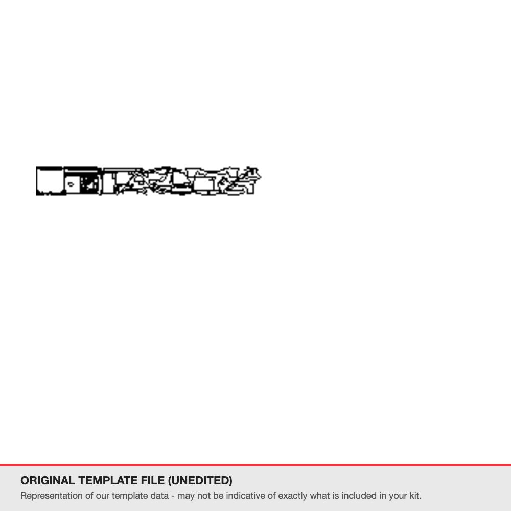 BMW 3 Series Touring 2024+ original template file
