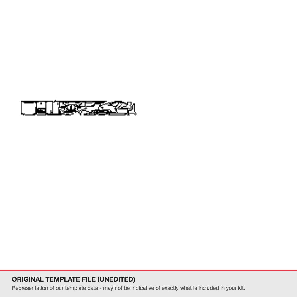 BMW 4 Series Coupe 2022+ original template file (template 1)