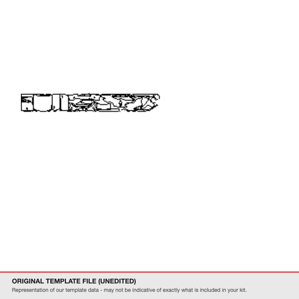 BMW 4 Series Coupe 2022+ original template file (template 2)