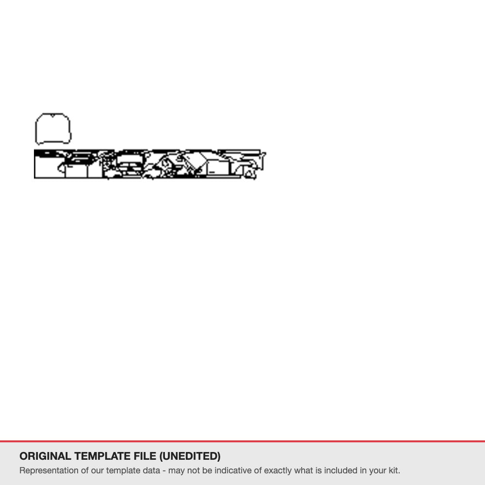 BMW 5 Series 2024+ original template file (template 1)