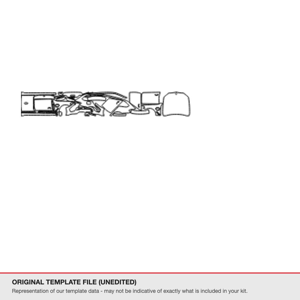 BMW 5 Series Touring 2022-2024 original template file (template 1)