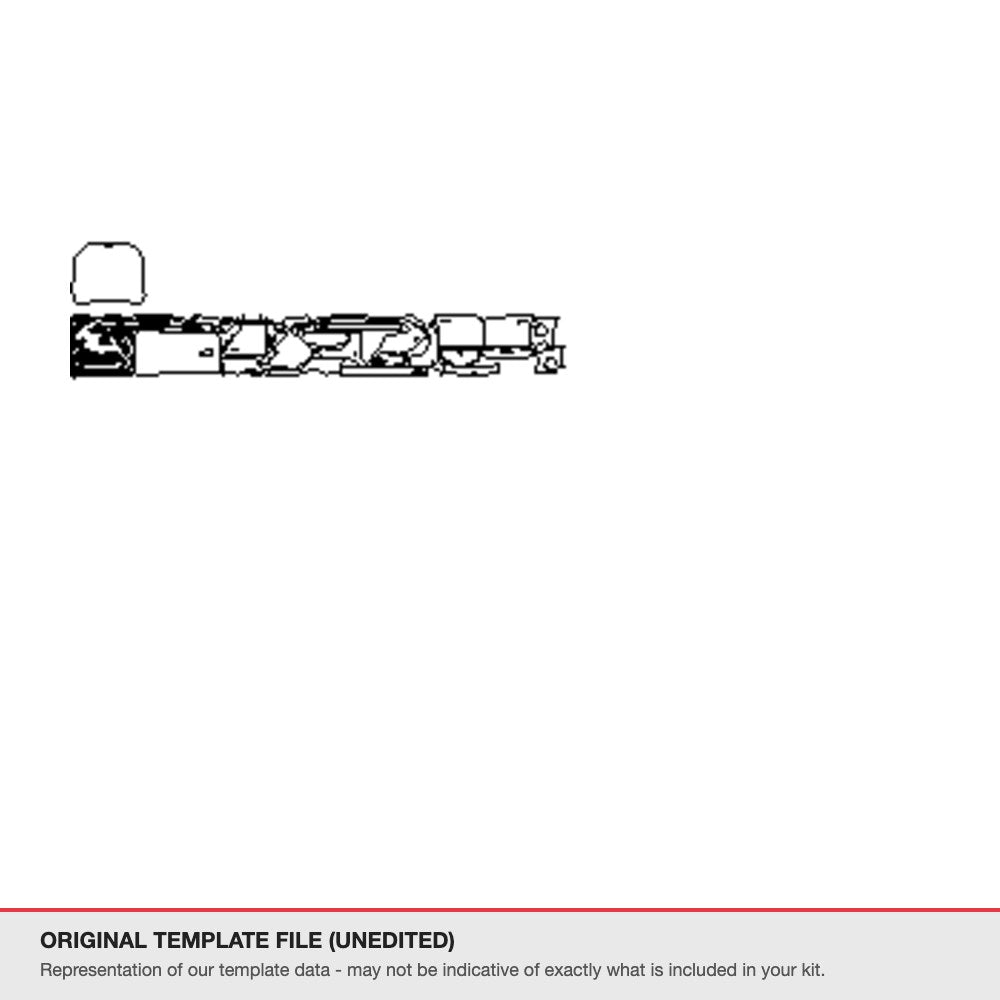 BMW 5 Series Touring 2025+ original template file (template 1)