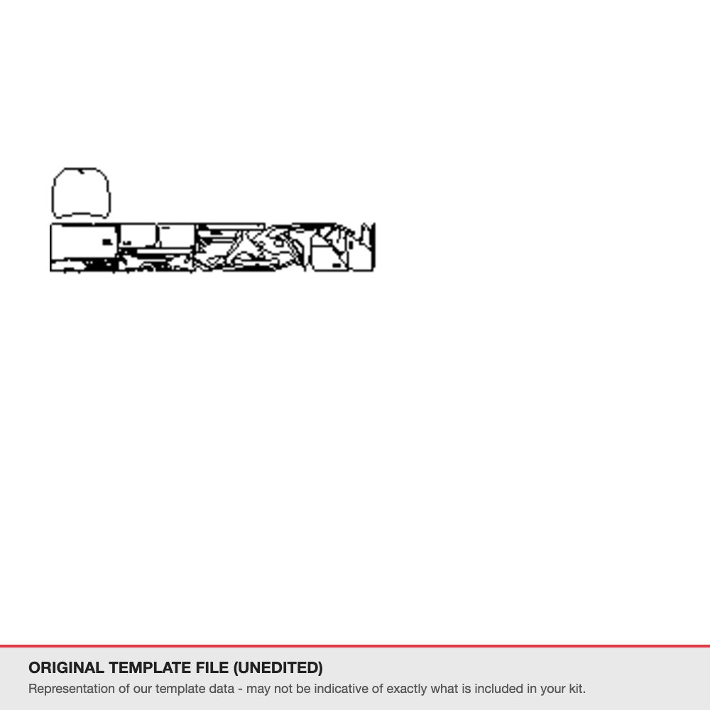 BMW 5 Series Touring 2025+ original template file (template 2)