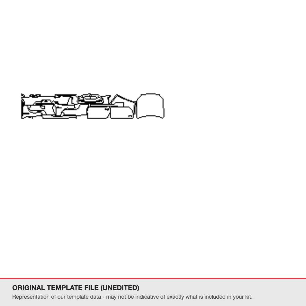BMW 6 Series Convertible 2015 original template file (template 2)
