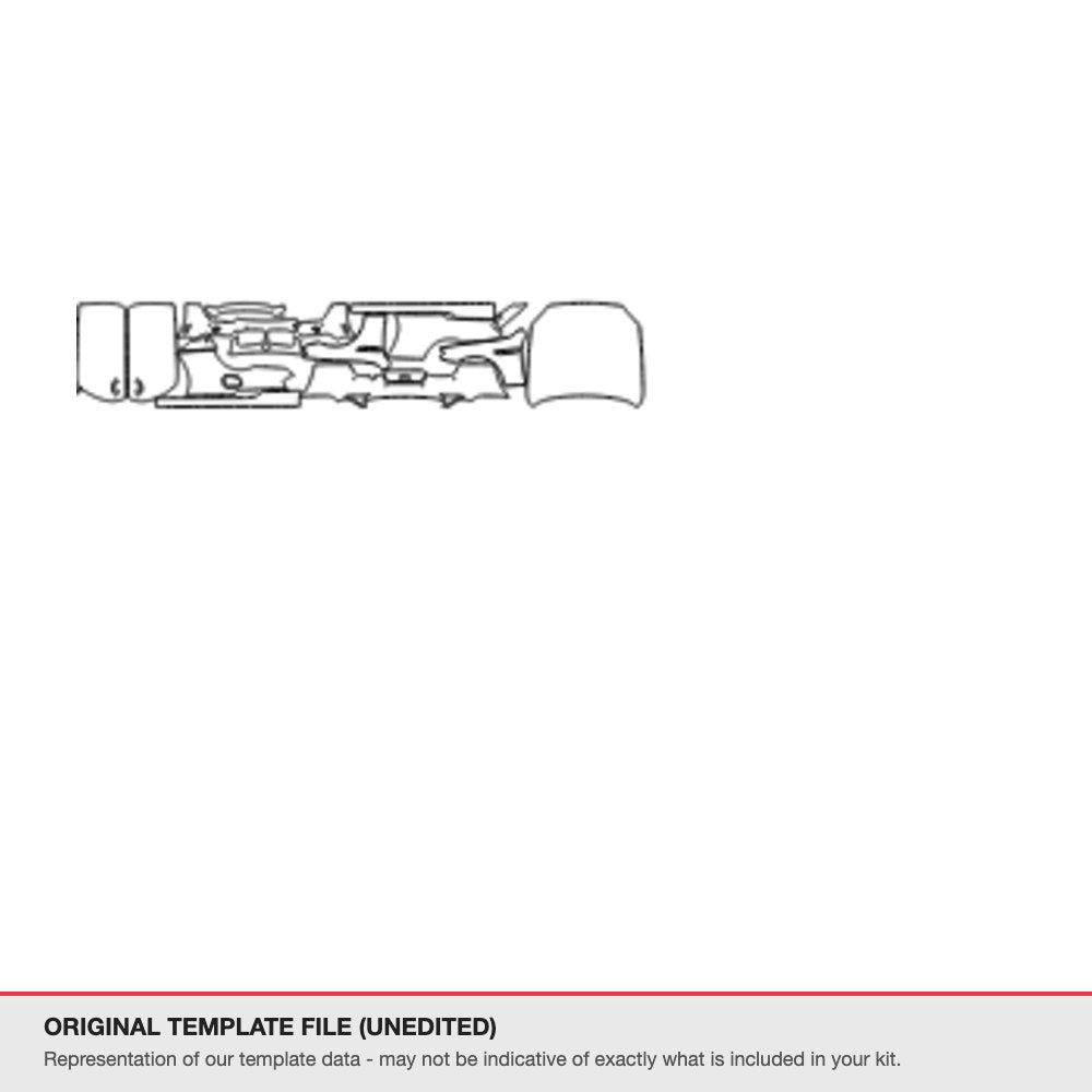 BMW 6 Series Convertible 2016-2023 original template file