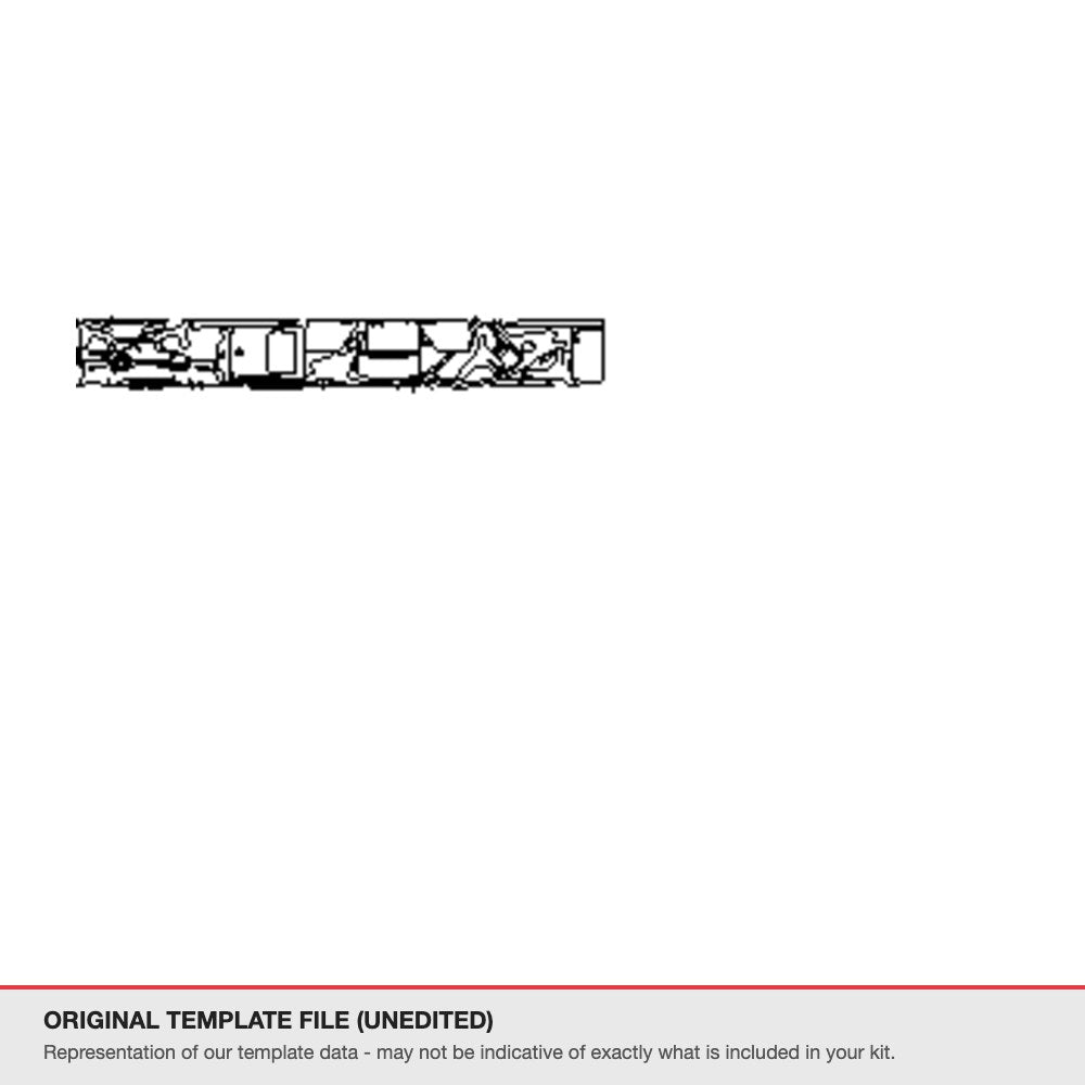 BMW 7 Series 2019-2022 original template file (template 1)