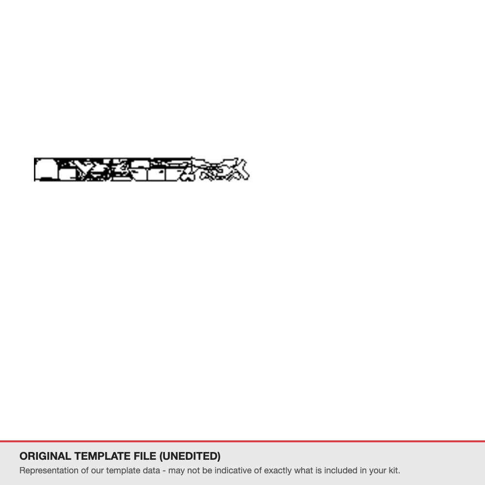 BMW 7 Series 2023+ original template file (template 1)