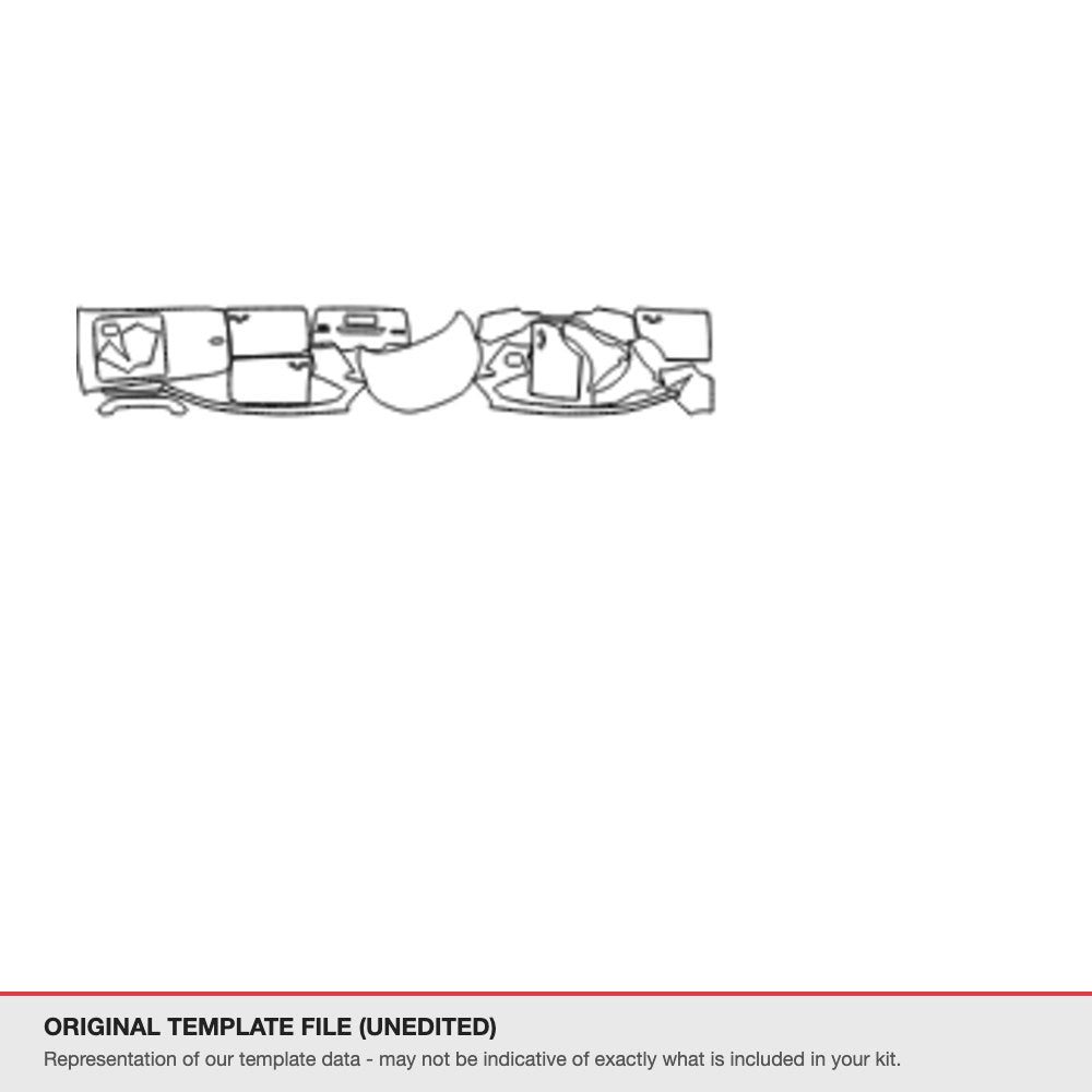 Honda CR-V 2017-2018 original template file