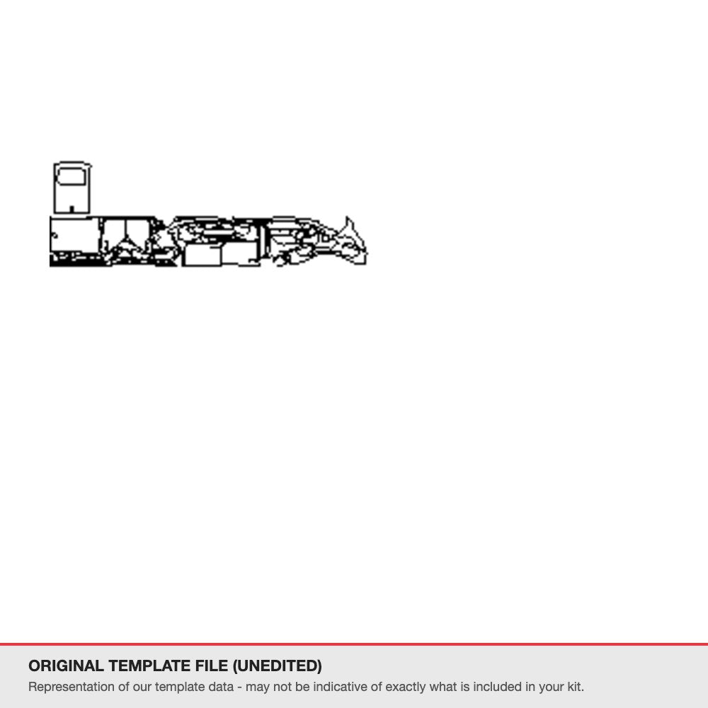 Honda Civic Hatchback 2020-2021 original template file