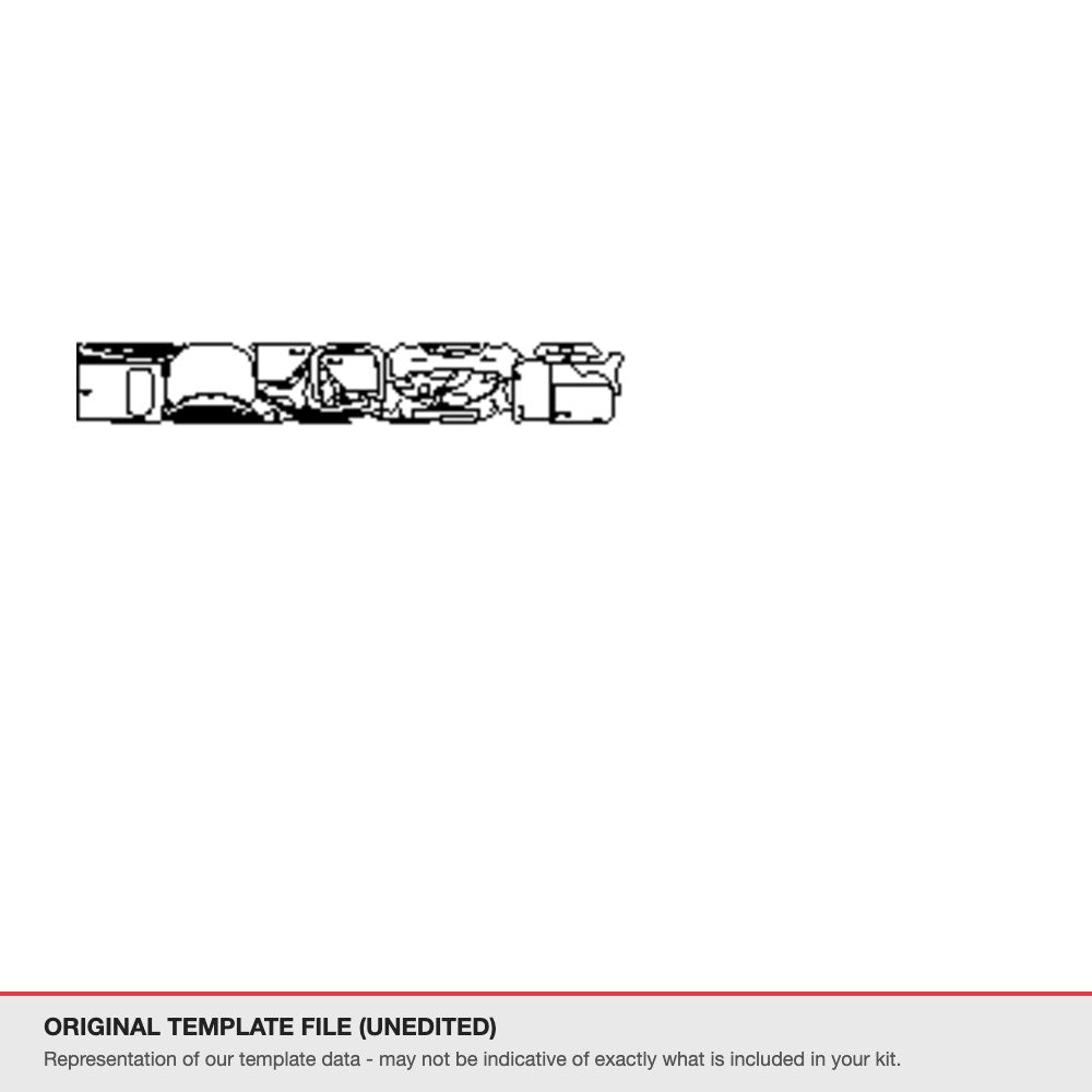 Honda Civic Hatchback 2025+ original template file