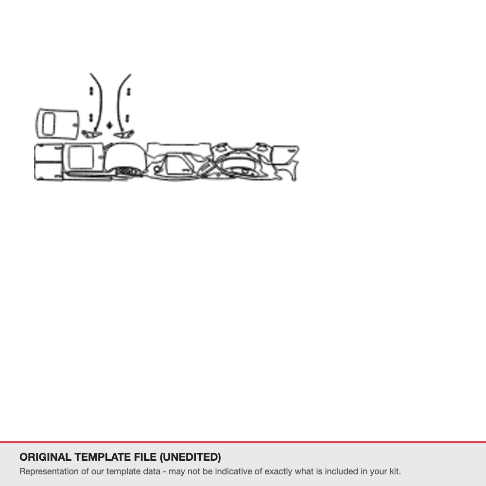 Honda Civic Sedan 2022-2024 original template file