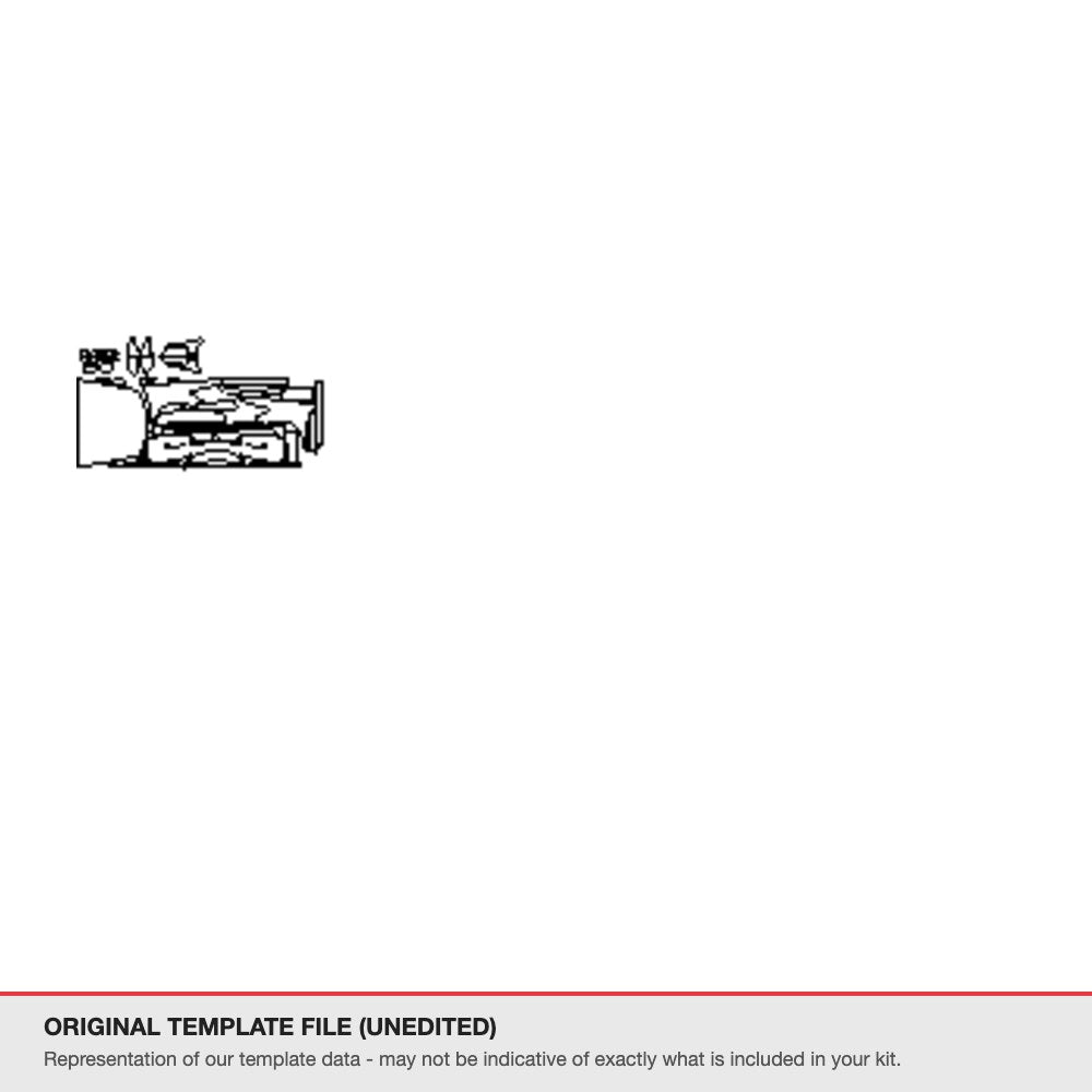 Honda Accord 2009-2014 original template file