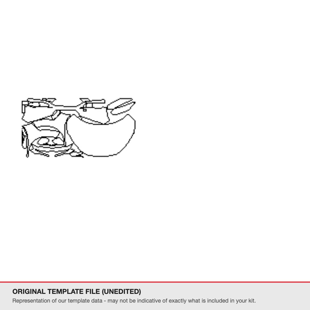 Honda HR-V 2017-2020 original template file
