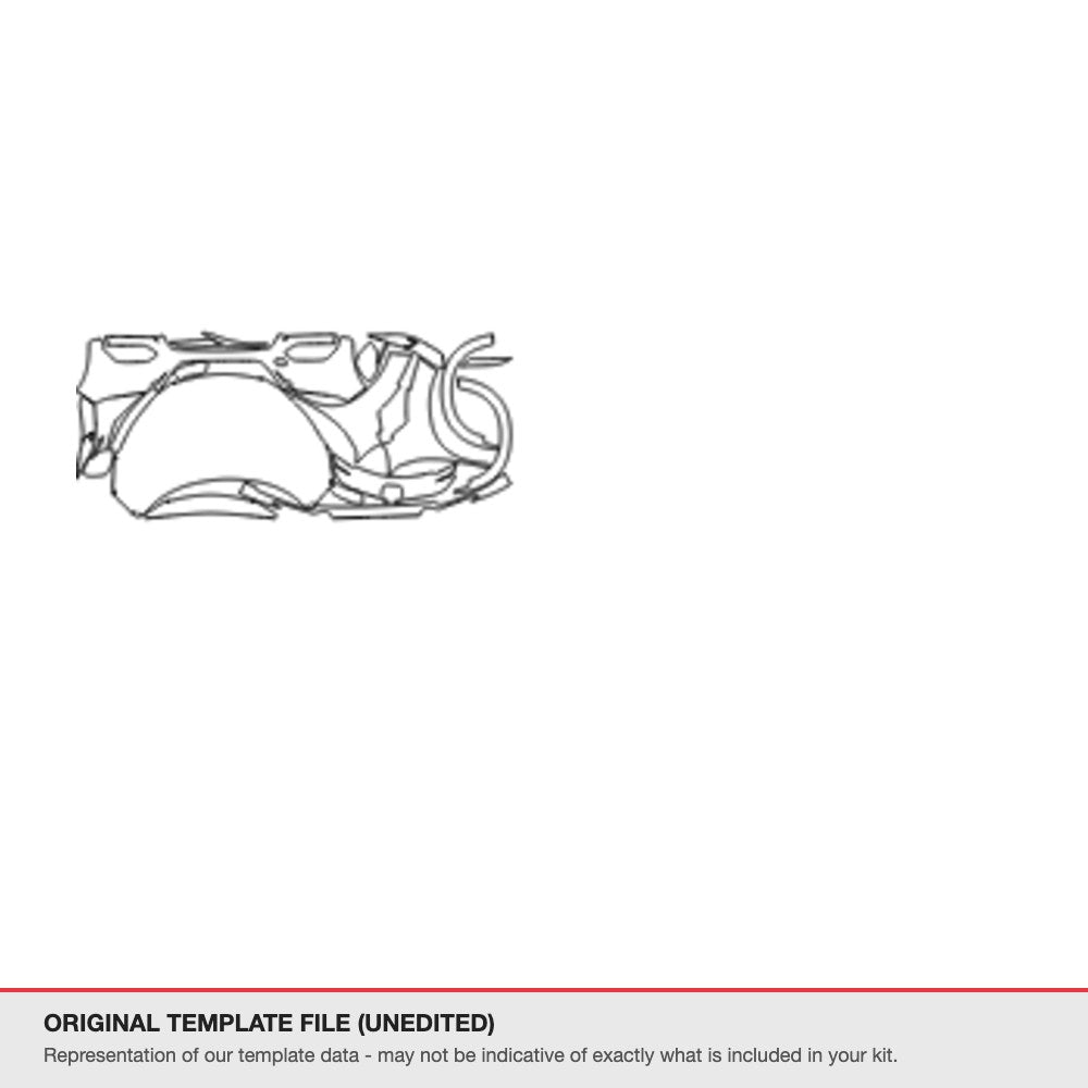 Honda HR-V 2021-2022 original template file