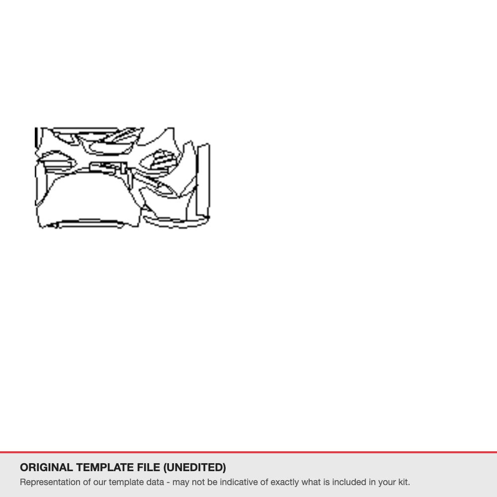 Honda Jazz Crosstar 2023+ original template file