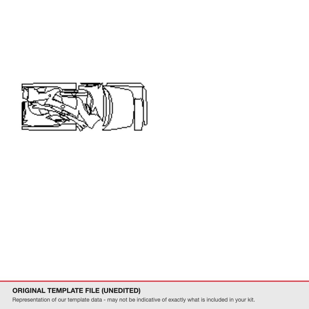 Honda CR-Z EX 2015+ original template file