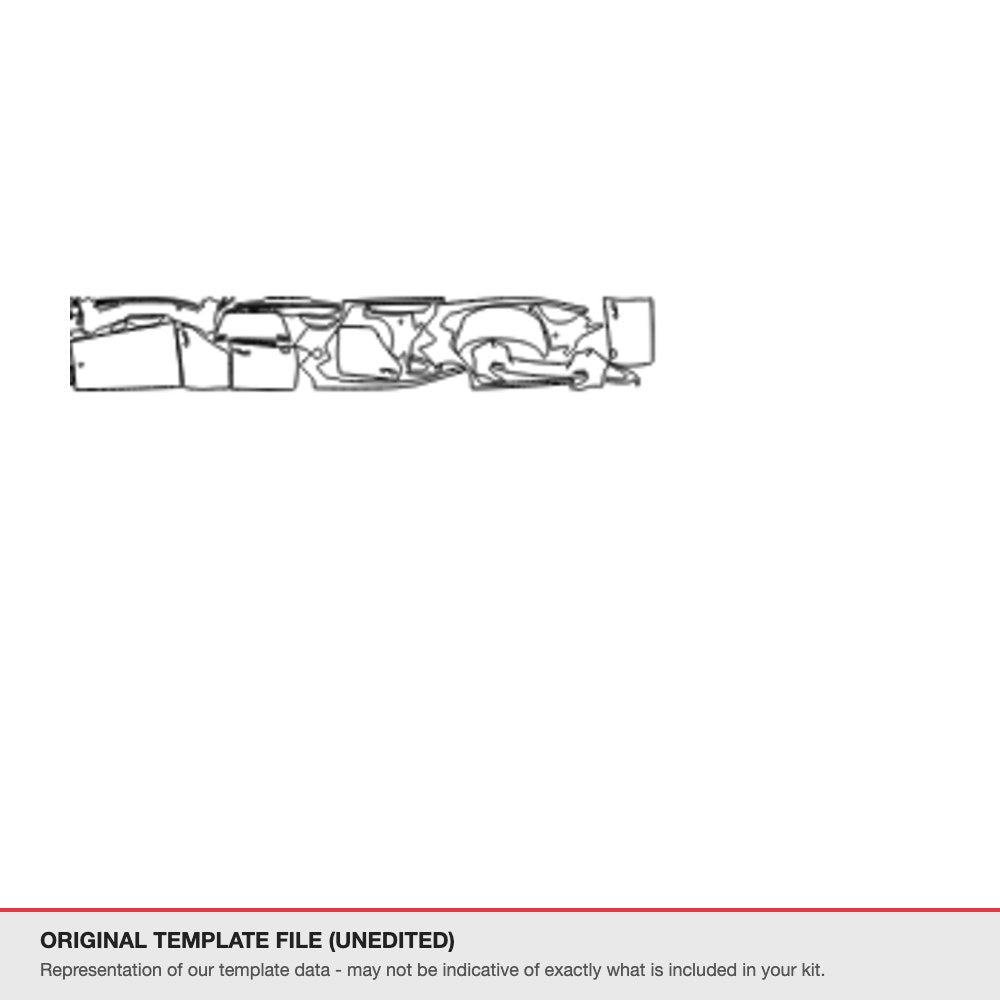 Honda Fit 2018-2019 original template file