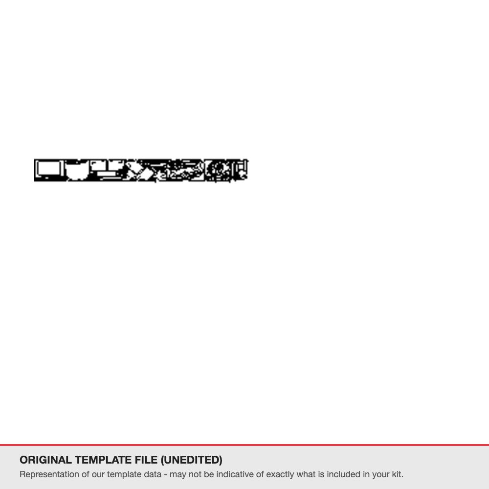 Porsche Cayenne Electric 2026+ original template file (template 1)
